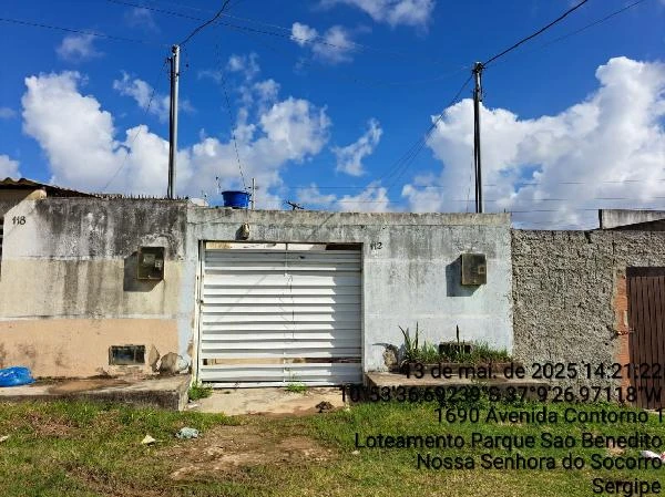 Casa com 2 Quartos de 63,75m² no Jardim Rosa de Maio em Nossa Senhora Do Socorro - Sergipe