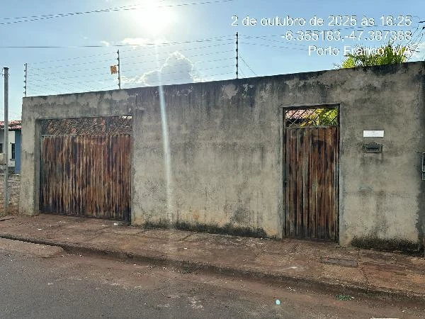 Casa com 2 Quartos em Vila Esperança, Porto Franco/MA em Porto Franco - Maranhão