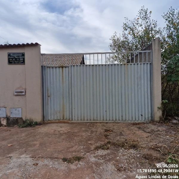 Casa com 2 Quartos em Águas Lindas de Goiás/GO em Aguas Lindas De Goias - Goiás