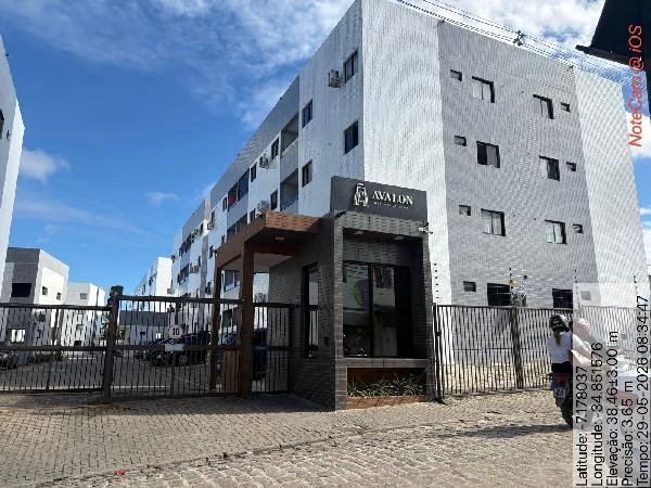 Apartamento com 2 Quartos e 1 Vaga em João Pessoa/PB em Joao Pessoa - Paraíba