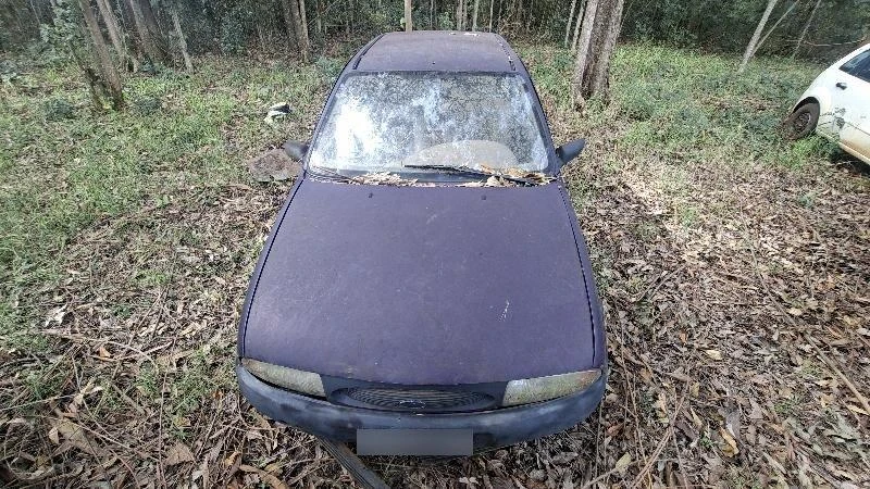 Ford Fiesta 1998 Automóvel Azul em São Miguel Do Oeste - Santa Catarina