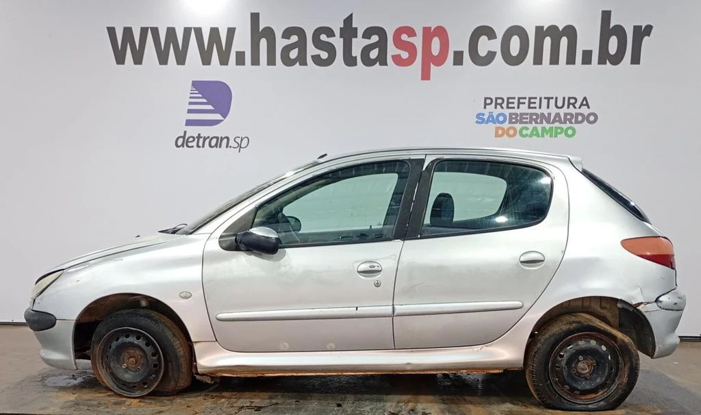 Peugeot 206 SELECTION 2003 Cinza em Casa Branca - São Paulo