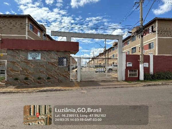 Apartamento com área privativa de 47m² em Luziânia GO