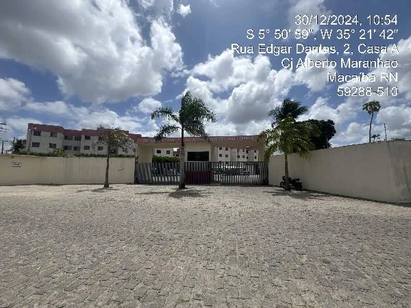 Apartamento de 42m² com 2 Quartos em Campo da Mangueira em Macaiba - Rio Grande do Norte