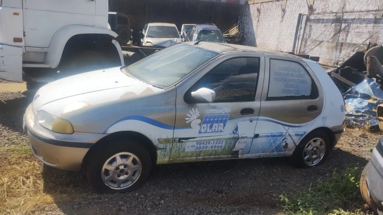 Fiat Palio EDX 1997 1998 Cinza em Maringá - Paraná