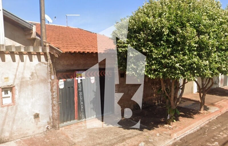 Casa com 2 Dormitórios em Orlândia/SP em Orlândia - São Paulo