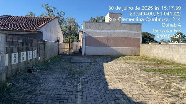 Casa com 2 Quartos em Gravataí/RS em Gravataí - Rio Grande do Sul