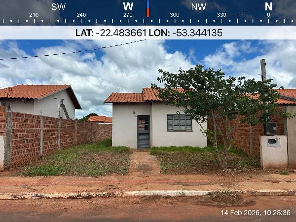 Casa com 2 Quartos em Taquarussu/MS em Bataypora - Mato Grosso do Sul