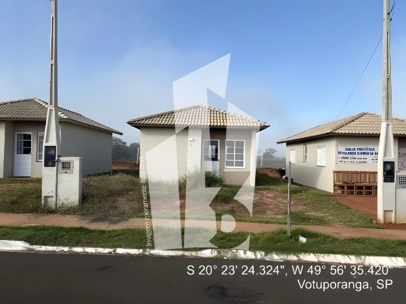 Casa com 2 Quartos em Votuporanga/SP em Votuporanga - São Paulo