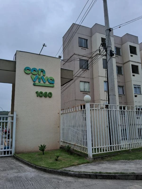 Apartamento no Condomínio Conviva Residencial em Nova Iguaçu com 2 quartos