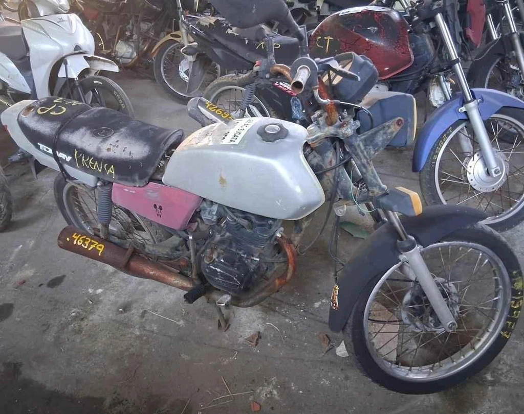 Honda CG 1989 Sucata Mot Servível em Campinas - São Paulo