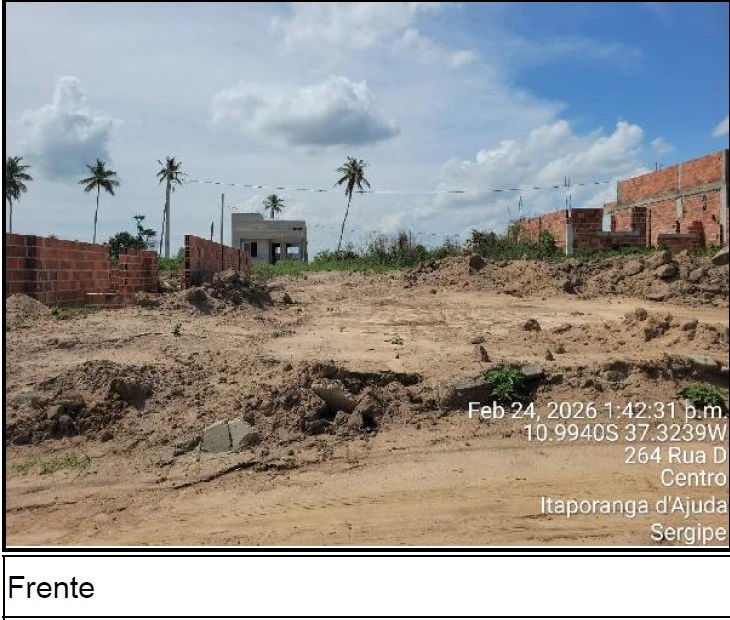 Terreno no Loteamento Antônio Silveira em Itaporanga d'Ajuda/SE em Itaporanga D'ajuda - Sergipe