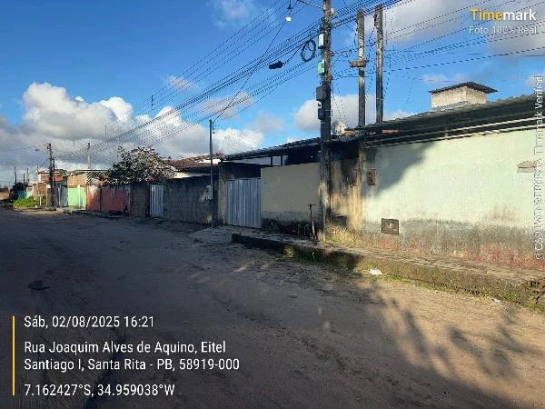 Casa com 2 Quartos e 1 Vaga em Santa Rita/PB em Santa Rita - Paraíba