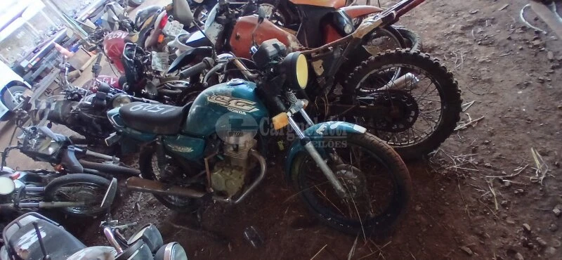 Honda CG125 Titan CG125 Titan 1997/1998 Verde em São Borja - Rio Grande do Sul