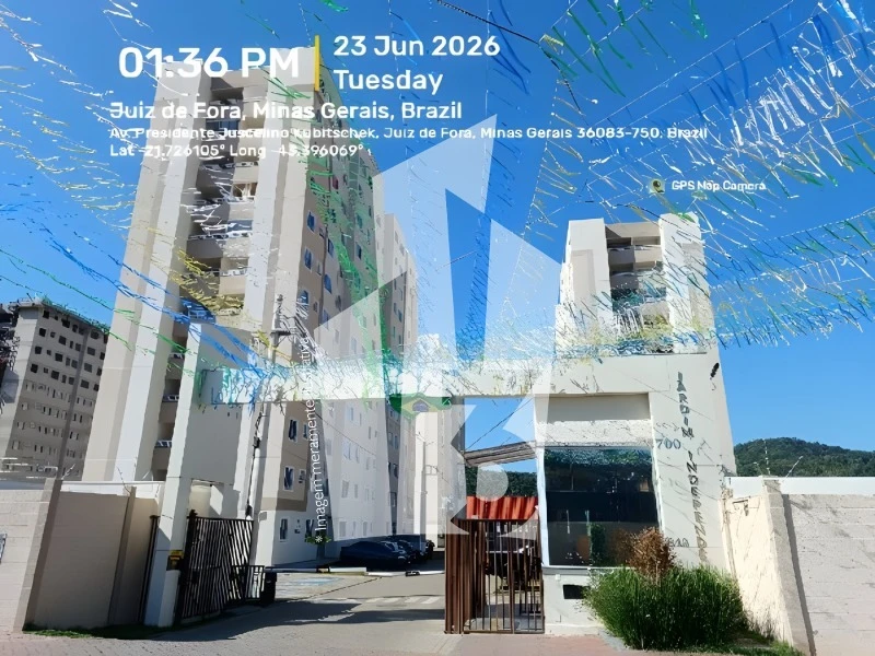 Apartamento com 2 Quartos em Juiz de Fora/MG em Juiz De Fora - Minas Gerais