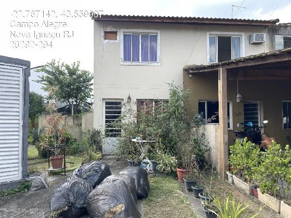 Casa com 2 Quartos em Campo Alegre Nova Iguaçu/RJ em Nova Iguacu - Rio de Janeiro