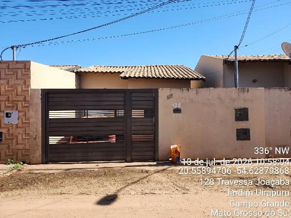 Casa com 2 Quartos no Jardim Uirapuru em Campo Grande/MS em Campo Grande - Mato Grosso do Sul
