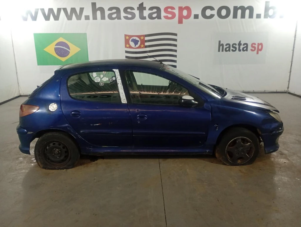 Peugeot 206 Passion Passion 2001 Azul em Casa Branca - São Paulo