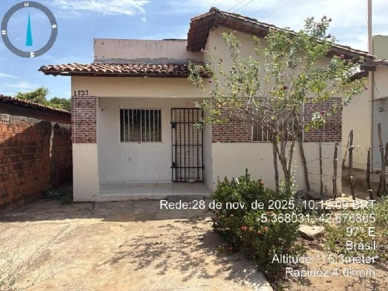 Casa com 2 Quartos em Demerval Lobão/PI em Demerval Lobão - Piauí