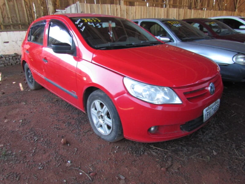 Volkswagen Gol 1.0 2009/2010 Flex Vermelho em Farroupilha - Rio Grande do Sul