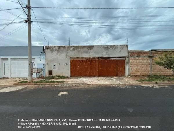 Casa com 2 Quartos em Uberaba/MG em Uberaba - Minas Gerais