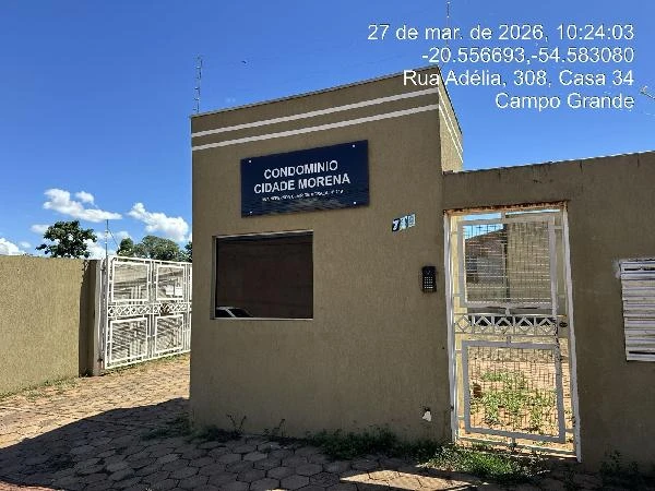 Casa com 2 Quartos em Campo Grande/MS em Campo Grande - Mato Grosso do Sul