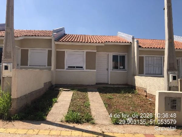 Casa com 2 Quartos em Gravataí/RS em Gravatai - Rio Grande do Sul