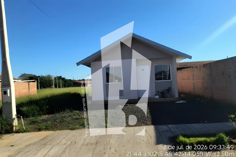 Casa com 2 Quartos em Tabatinga/SP em Tabatinga - São Paulo