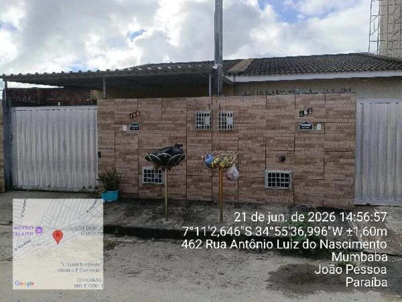 Casa com 2 Quartos em João Pessoa/PB em João Pessoa - Paraíba