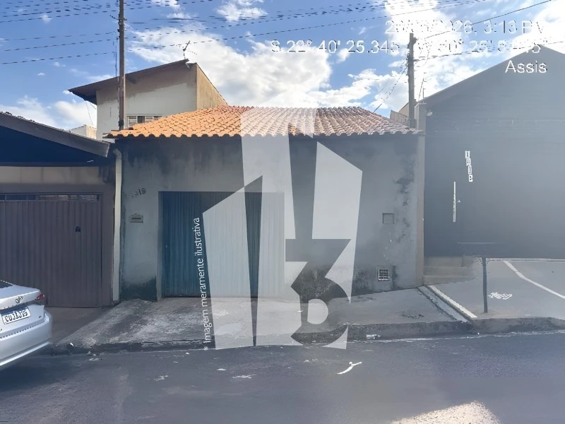Casa com 2 Quartos em Assis/SP em Assis - São Paulo