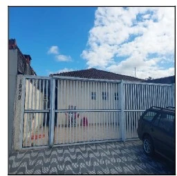 Casa 2 Quartos e 1 Vaga em Praia Grande/SP em Praia Grande - São Paulo