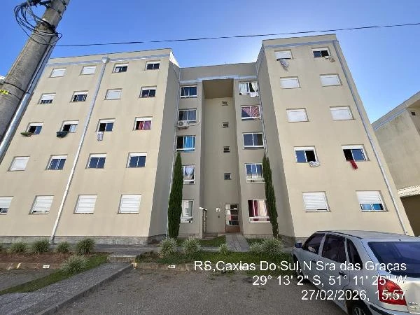 Apartamento com 2 Quartos e 1 Vaga em Caxias do Sul/RS em Caxias Do Sul - Rio Grande do Sul