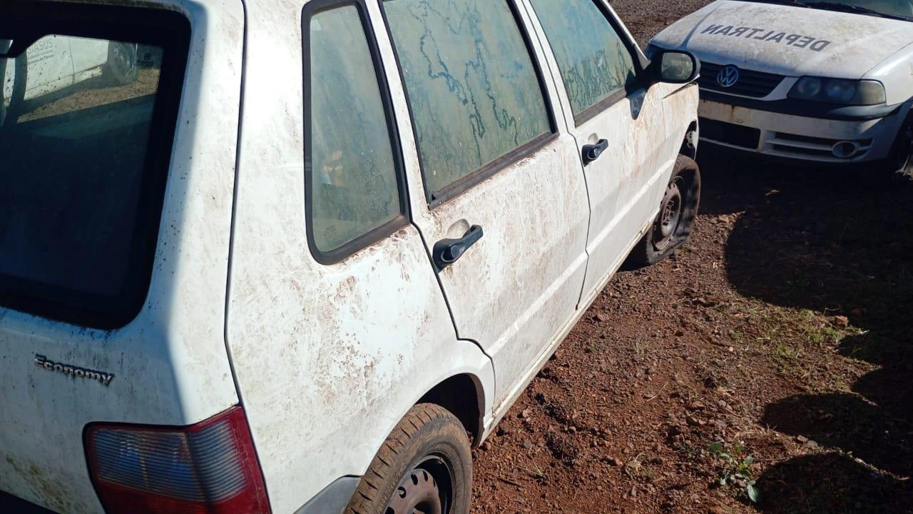 Fiat Uno Mille Economy 2010 Branco em Palmas - Paraná