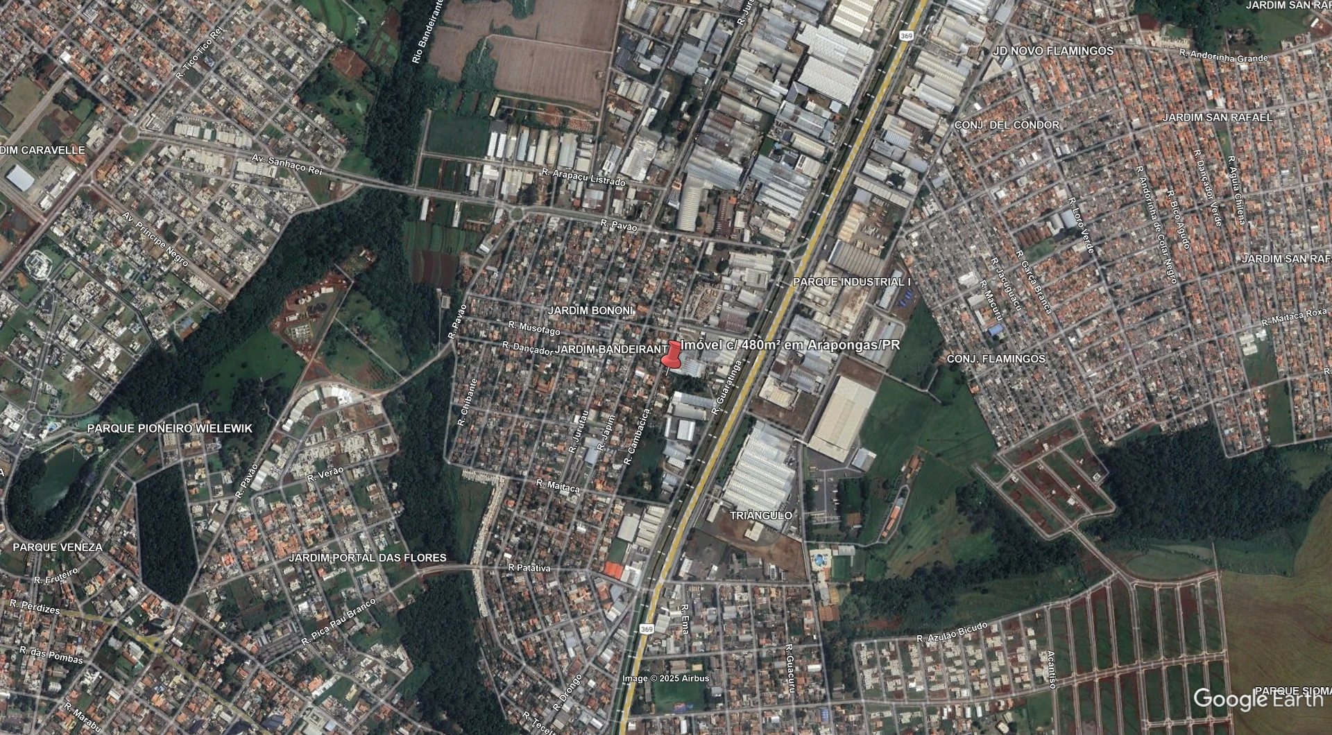 Terreno em Arapongas/PR em Arapongas - Paraná