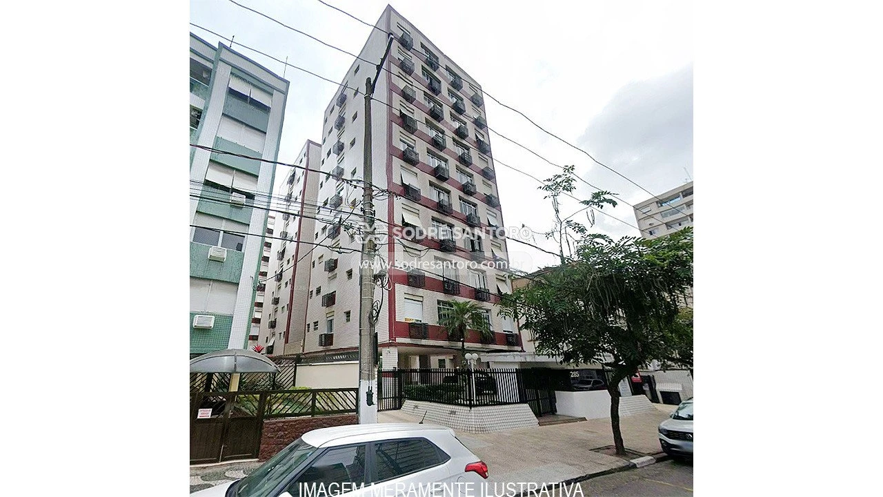 Apartamento com 2 Dormitórios em Santos/SP em Santos - São Paulo