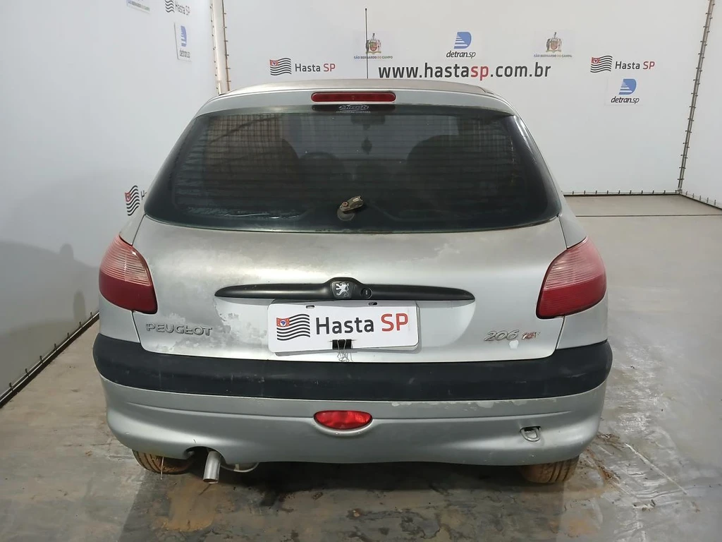Peugeot 206 Selection 2002 Cinza em Porto Feliz - São Paulo