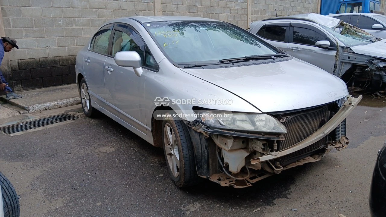 Honda Civic LXS 2007 1.6 Gasolina Manual em Monte Mor - São Paulo
