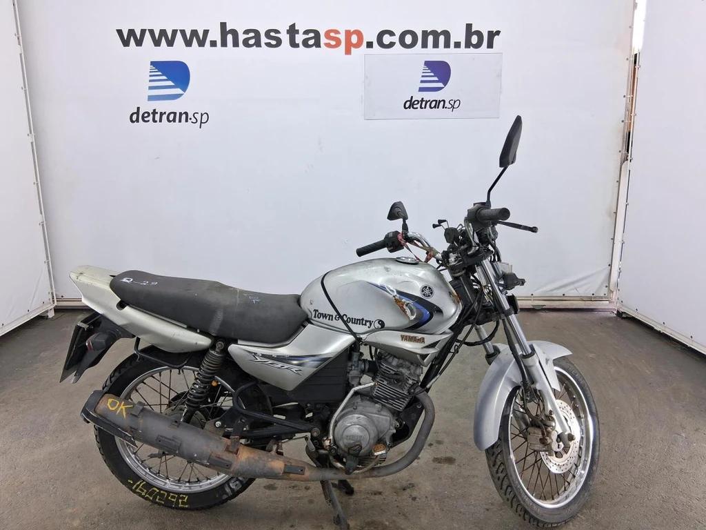 Yamaha YBR 125K 2007 Prata em Campinas - São Paulo