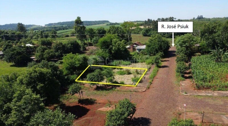 Terreno no Lote 1 da Quadra H em Cerro Largo/RS em Cerro Largo - Rio Grande do Sul