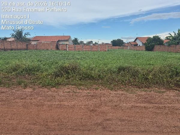 Terreno Terreno em RES Interlagos, Mirassol D'Oeste/MT em Mirassol D'oeste - Mato Grosso