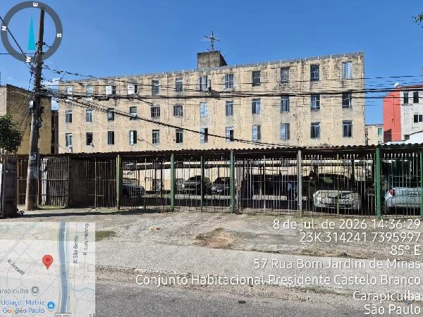 Apartamento com 2 Quartos em Carapicuíba/SP em Carapicuíba - São Paulo