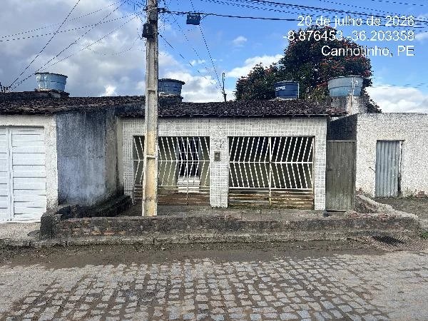 Casa com 3 Quartos em Canhotinho/PE em Canhotinho - Pernambuco
