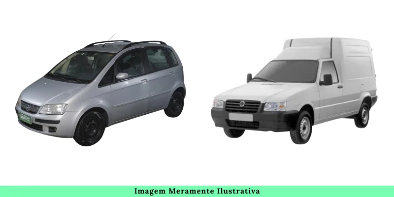 Outro Fiat Idea ELX e Fiat Fiorino IE em Rio de Janeiro/RJ em Rio De Janeiro - Rio de Janeiro