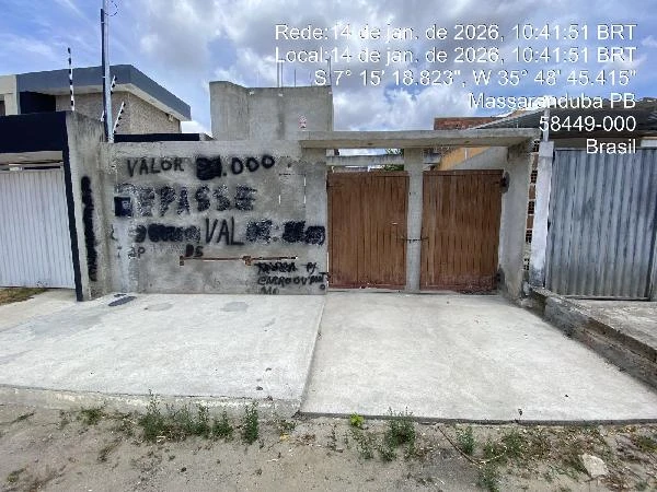 Terreno com 130 m² em Massaranduba, PB em Campina Grande - Paraíba
