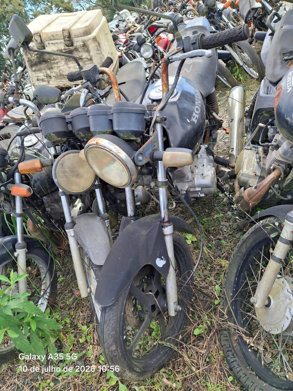 Honda CG 125 Fan 2006 125cc Preto em Campina Grande Do Sul - Paraná
