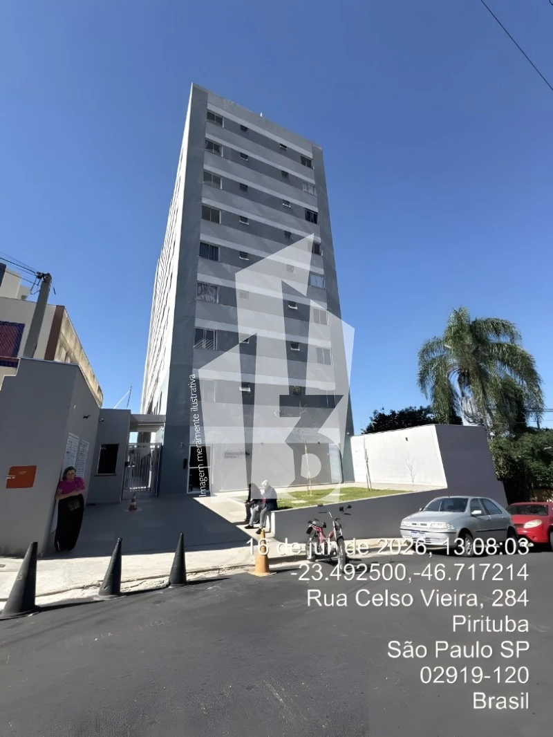 Apartamento com 16 m² privativa em São Paulo/SP em São Paulo