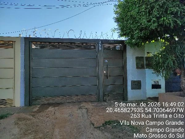 Casa com 2 Quartos em Campo Grande/MS em Campo Grande - Mato Grosso do Sul