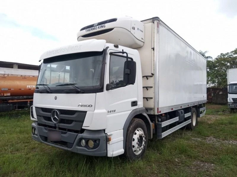 Mercedes Atego 1419 2020 14300 Capacidade Bau em Jaboatão Dos Guararapes - Pernambuco
