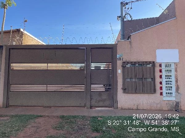 Casa com 2 Quartos em Campo Grande/MS em Campo Grande - Mato Grosso do Sul