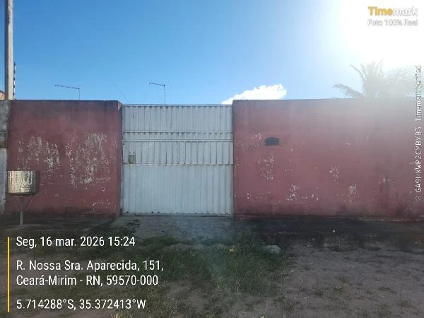 Casa com 2 Quartos em Ceara-Mirim/RN em Ceara Mirim - Rio Grande do Norte